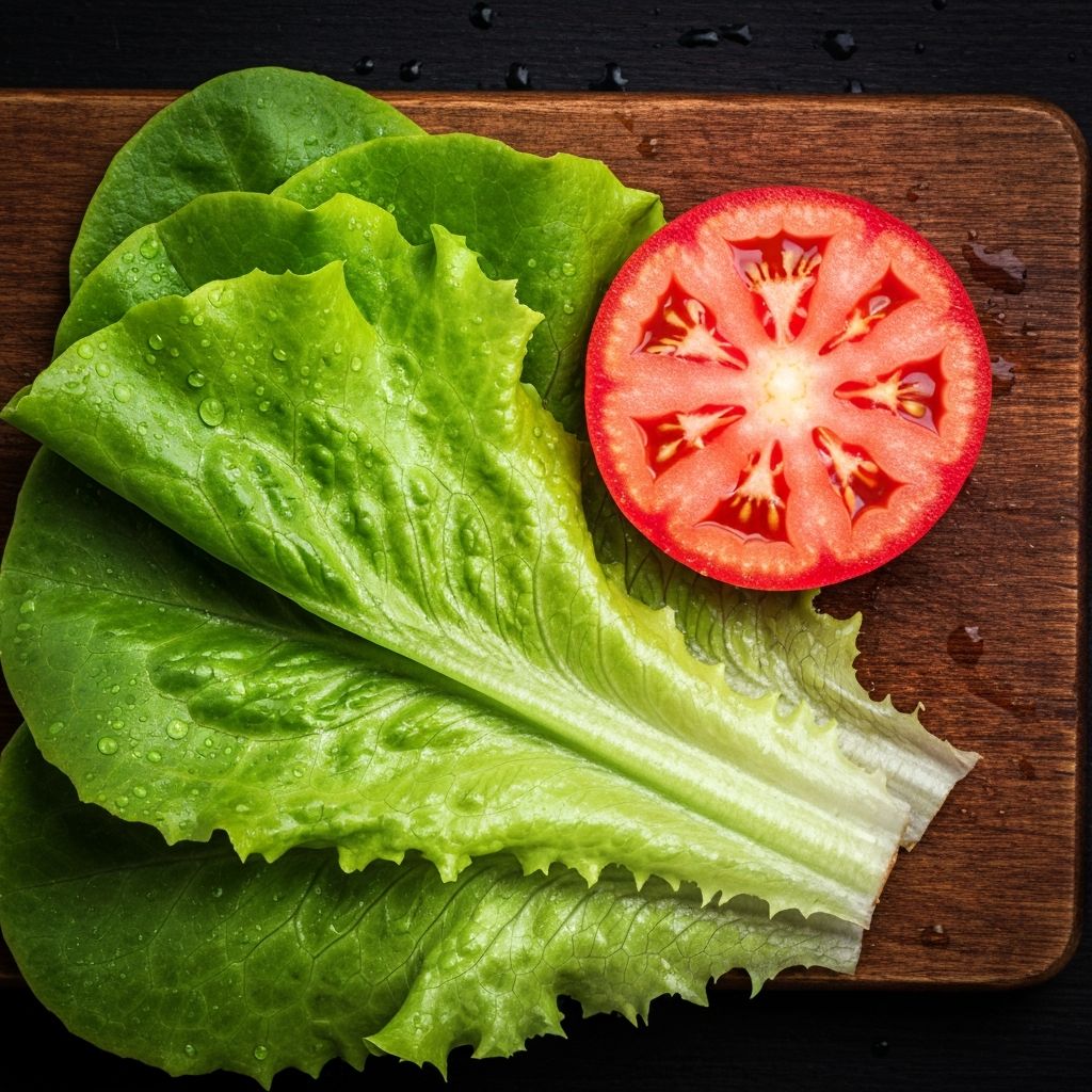 Lettuce & tomato