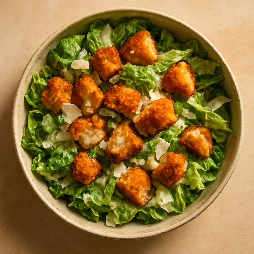 Crispy Chicken Caesar Bowl